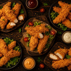 Saucy Chicken Strips