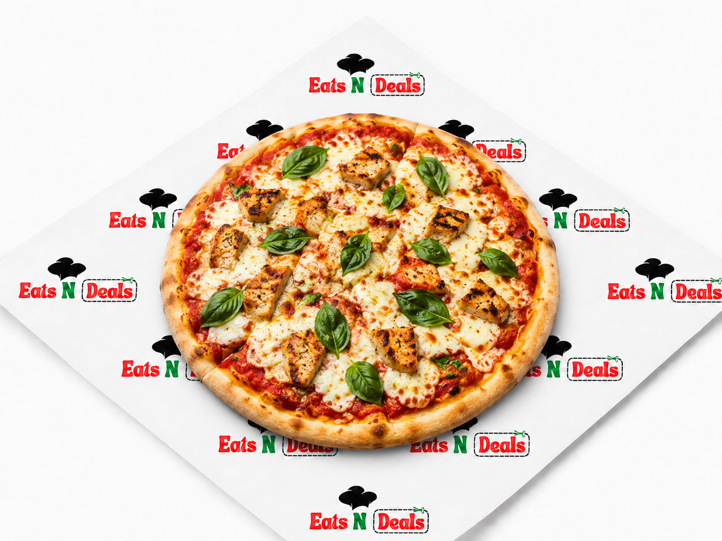 10" Basil Chicken Pizza