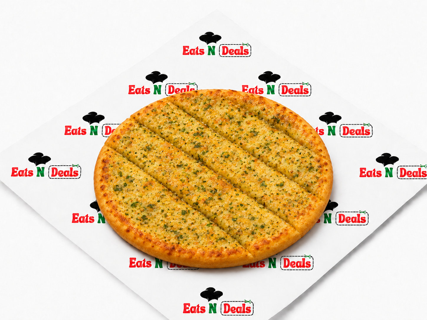 14" Garlic Bread Pizza