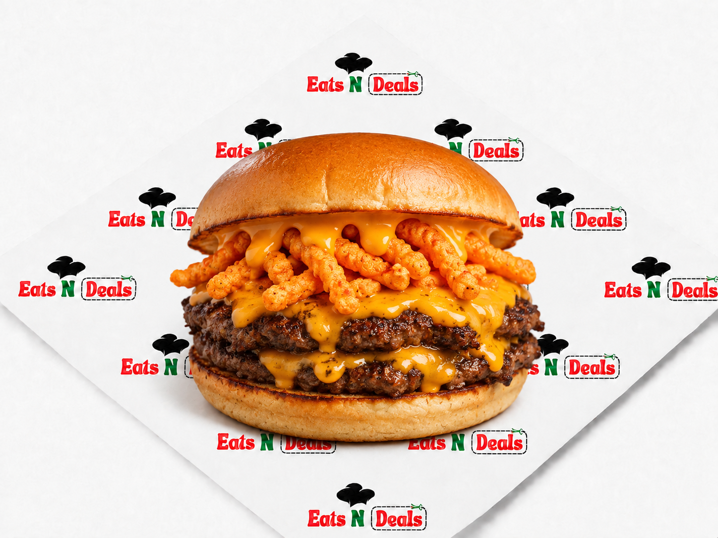 Streetos Cheetos Burger